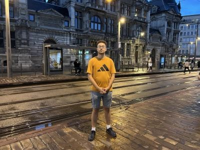 Civan Corches (21) denkt mee over het OV