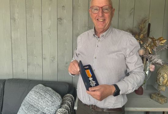 Jurriën van der Veer: Ridder in de Orde van Oranje-Nassau