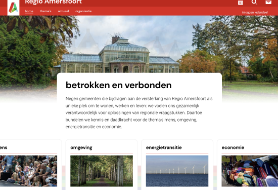 Alles over de samenwerking in Regio Amersfoort op 1 plek